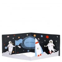 Space 3D Birthday Card By Meri Meri